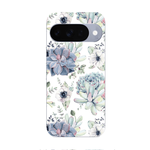Google Pixel 10 Flower 56 Transparent Silicone TPU Θήκη